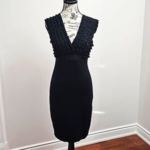 Max Studio black cocktail dress size M